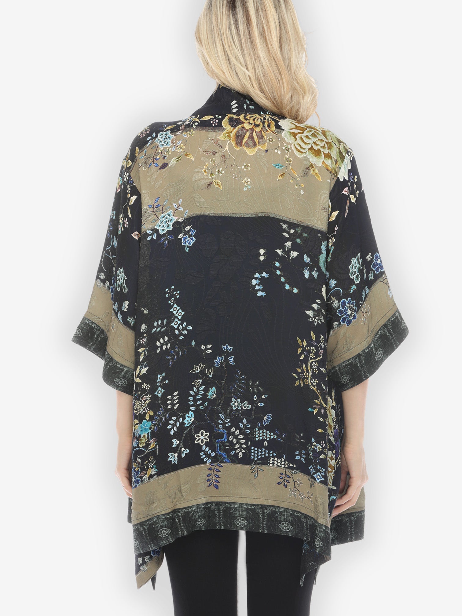 Jackets Queenly Radiant Charm in Vintage Silk Kimono