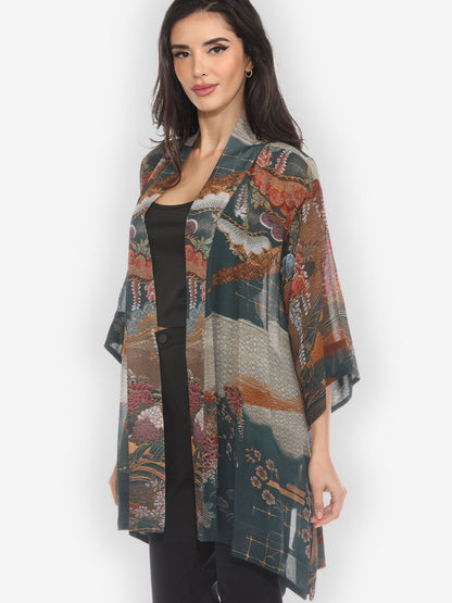 Jackets Tapestry Wisteria Kimono Jacket