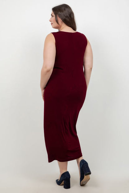 Vikki Vi Classic Shiraz Maxi Tank Dress