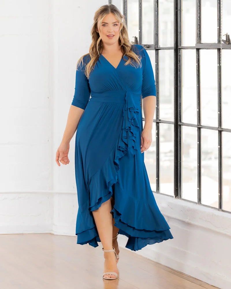 Dresses Veronica Ruffled Evening Gown