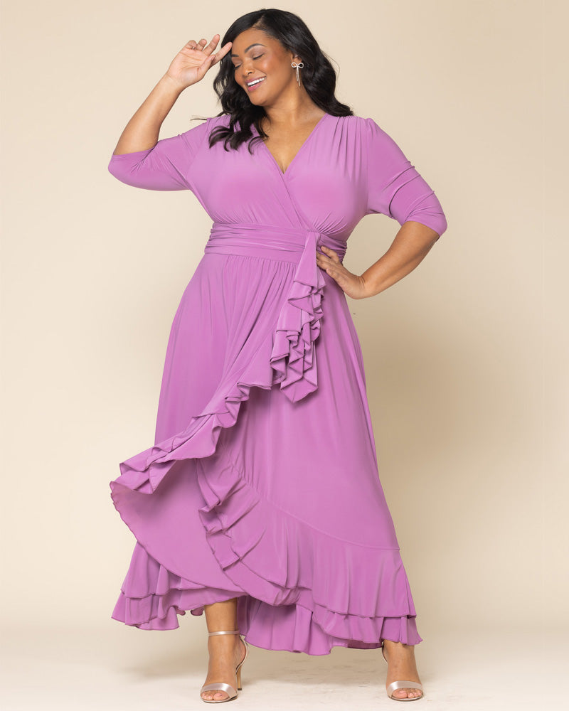 Dresses Veronica Ruffled Evening Gown