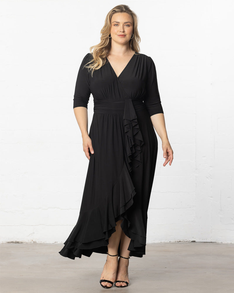 Dresses Veronica Ruffled Evening Gown