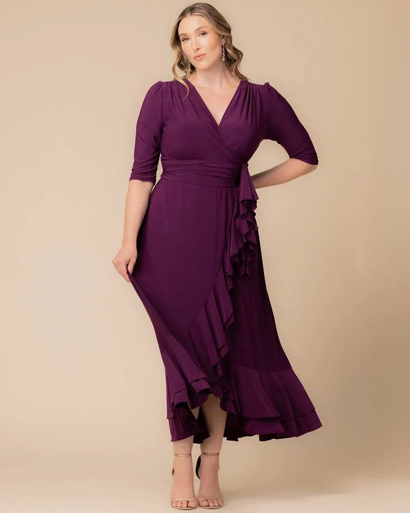 Dresses Veronica Ruffled Evening Gown