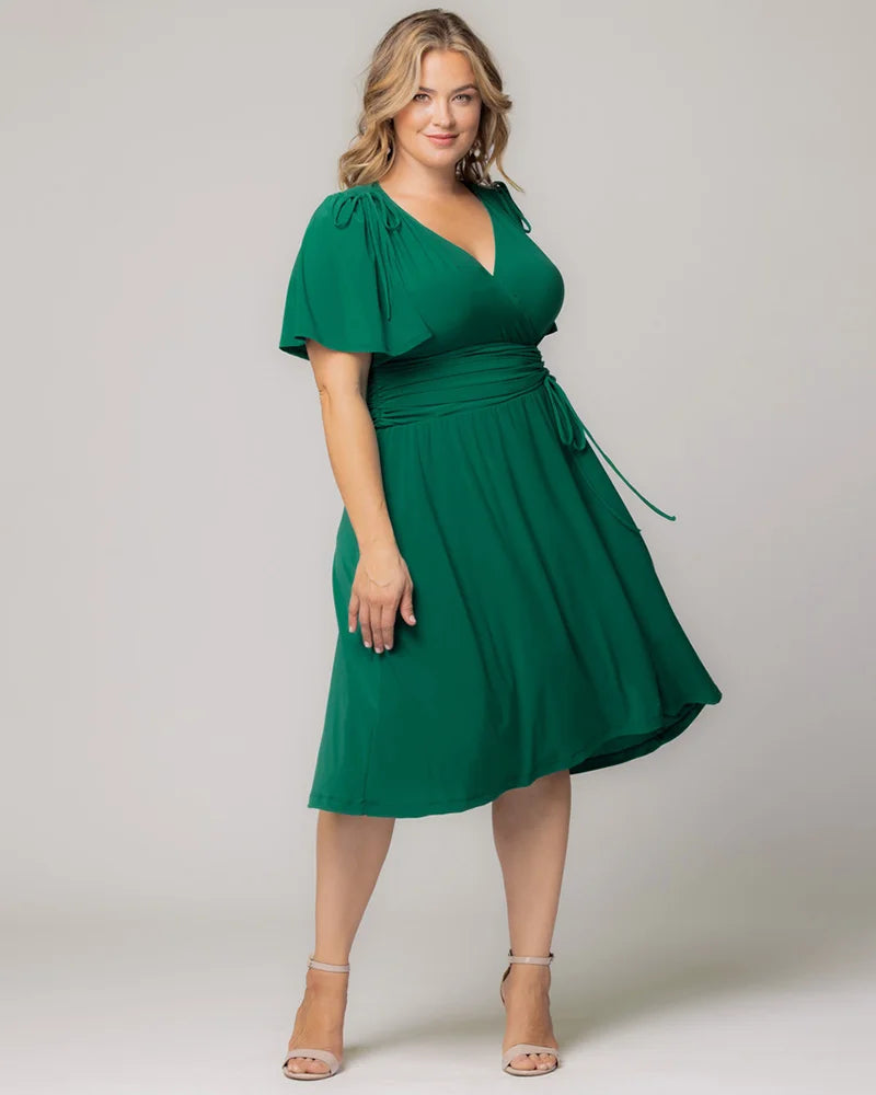 Dresses Jemma Ruched Tie Dress