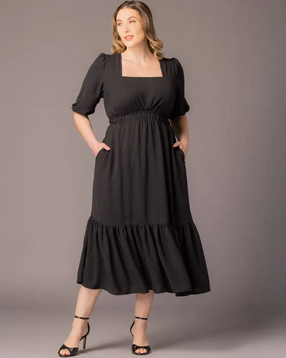 Bailey Square Neck Maxi Dress