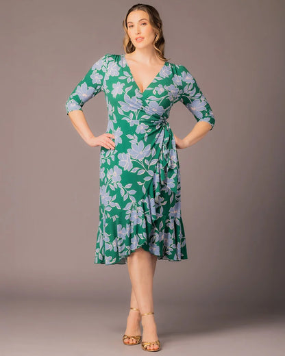 Dresses Flirty Flounce Wrap Dress