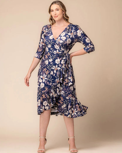 Dresses Flirty Flounce Wrap Dress