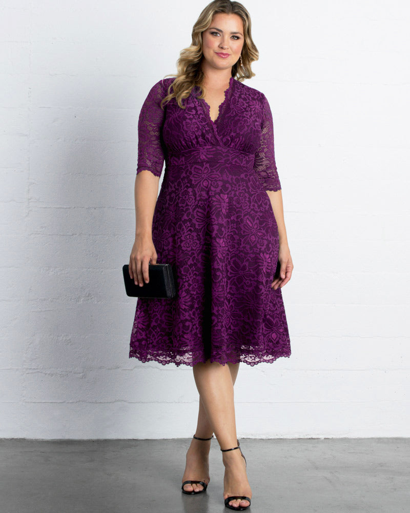 Dresses Mademoiselle Lace Cocktail Dress
