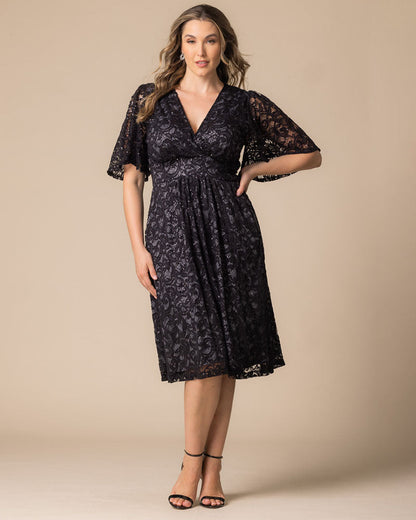 Dresses Starry Sequined Lace Cocktail Dress