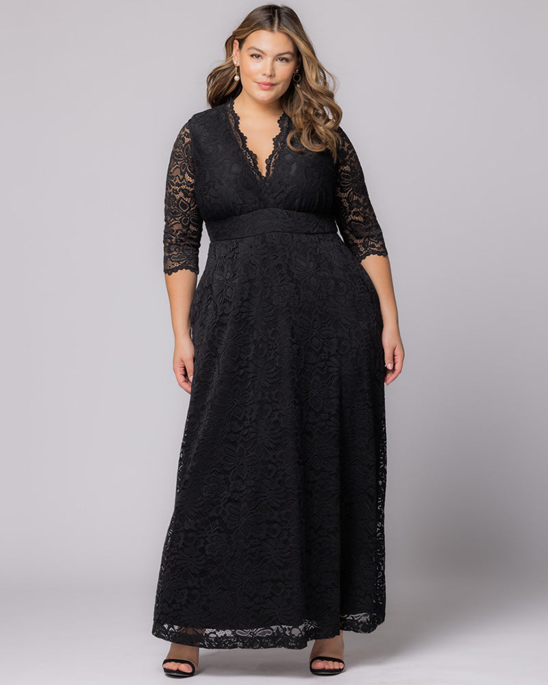 Dresses Maria Lace Evening Gown