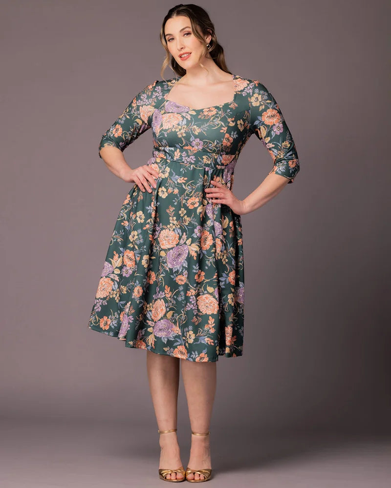 Royal Sweetheart Cocktail Dress