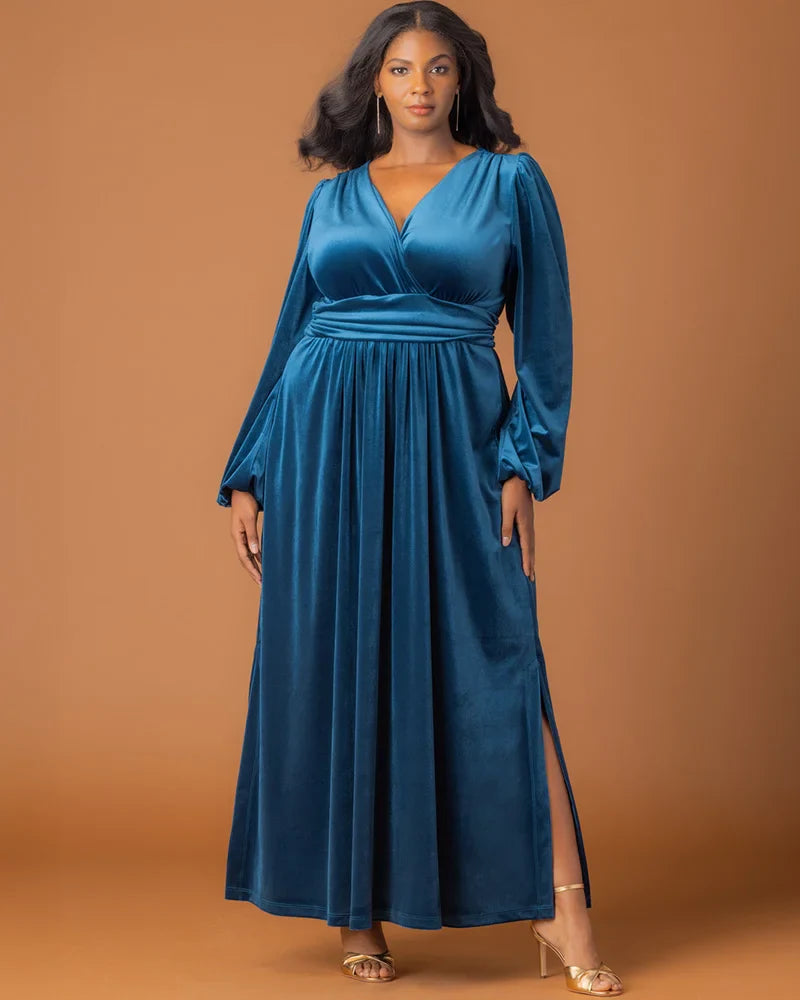 Vivienne Velvet Evening Gown