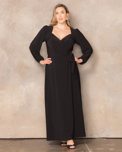 Modern Muse Wrap Gown