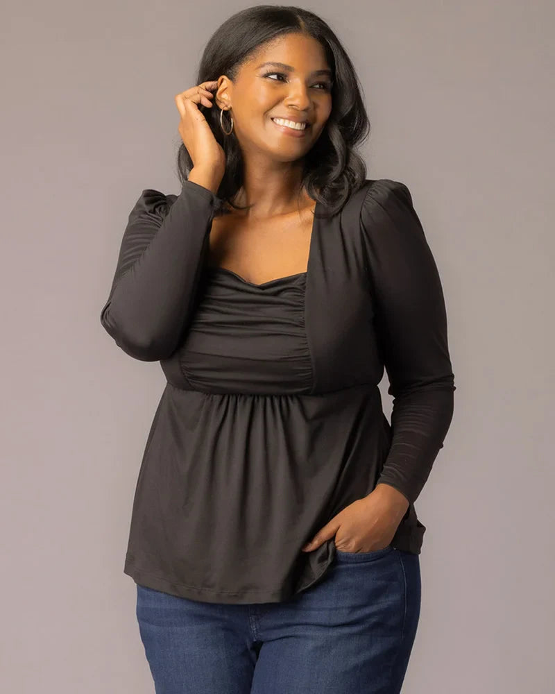 Tops Rylan Long Sleeve Ruched Top