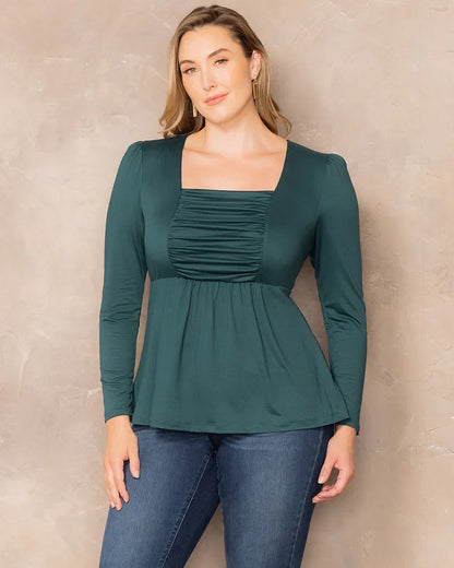 Tops Rylan Long Sleeve Ruched Top