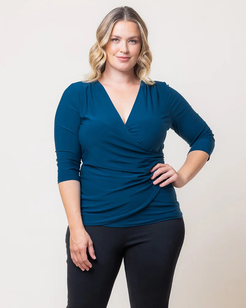Tops Femme Fatale Faux Wrap Top