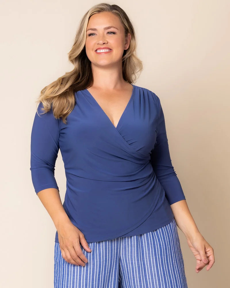 Tops Femme Fatale Faux Wrap Top