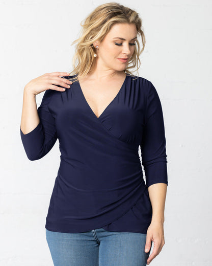 Tops Femme Fatale Faux Wrap Top