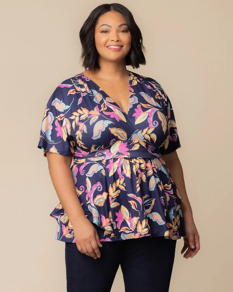 Tops Encore Print Top