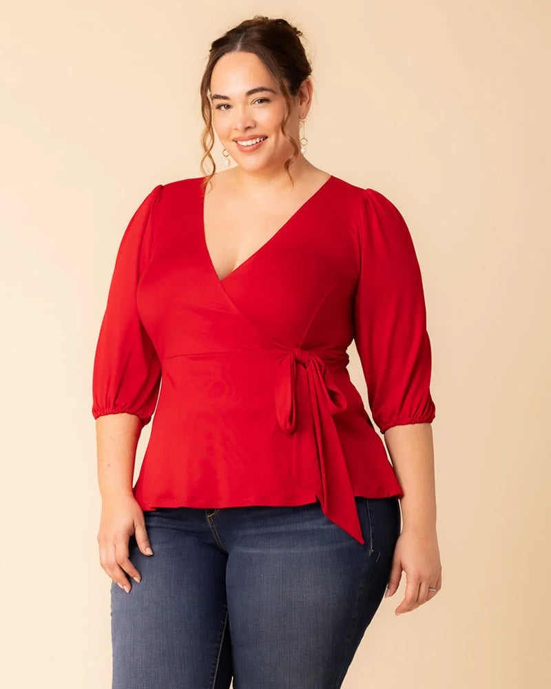 Tops Nina Wrap Top