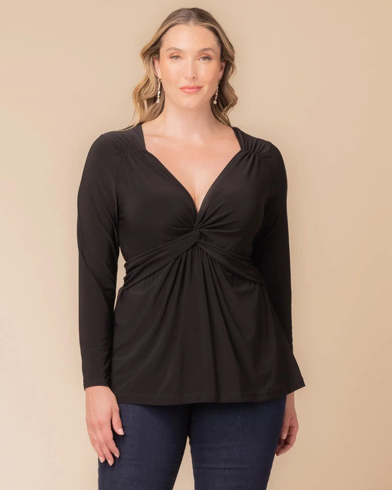 Tops Abigail Long Sleeve Twist Top