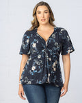Abby Twist Front Top