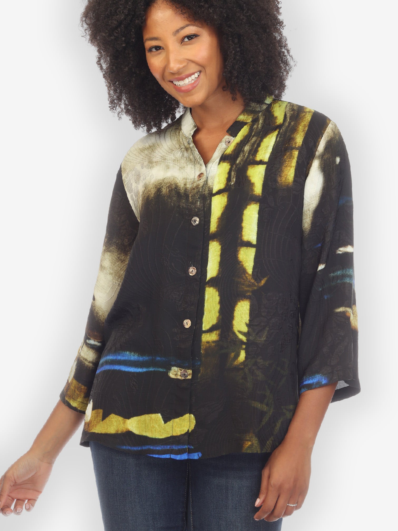 Jackets Bamboo Lovely Silk Blouse
