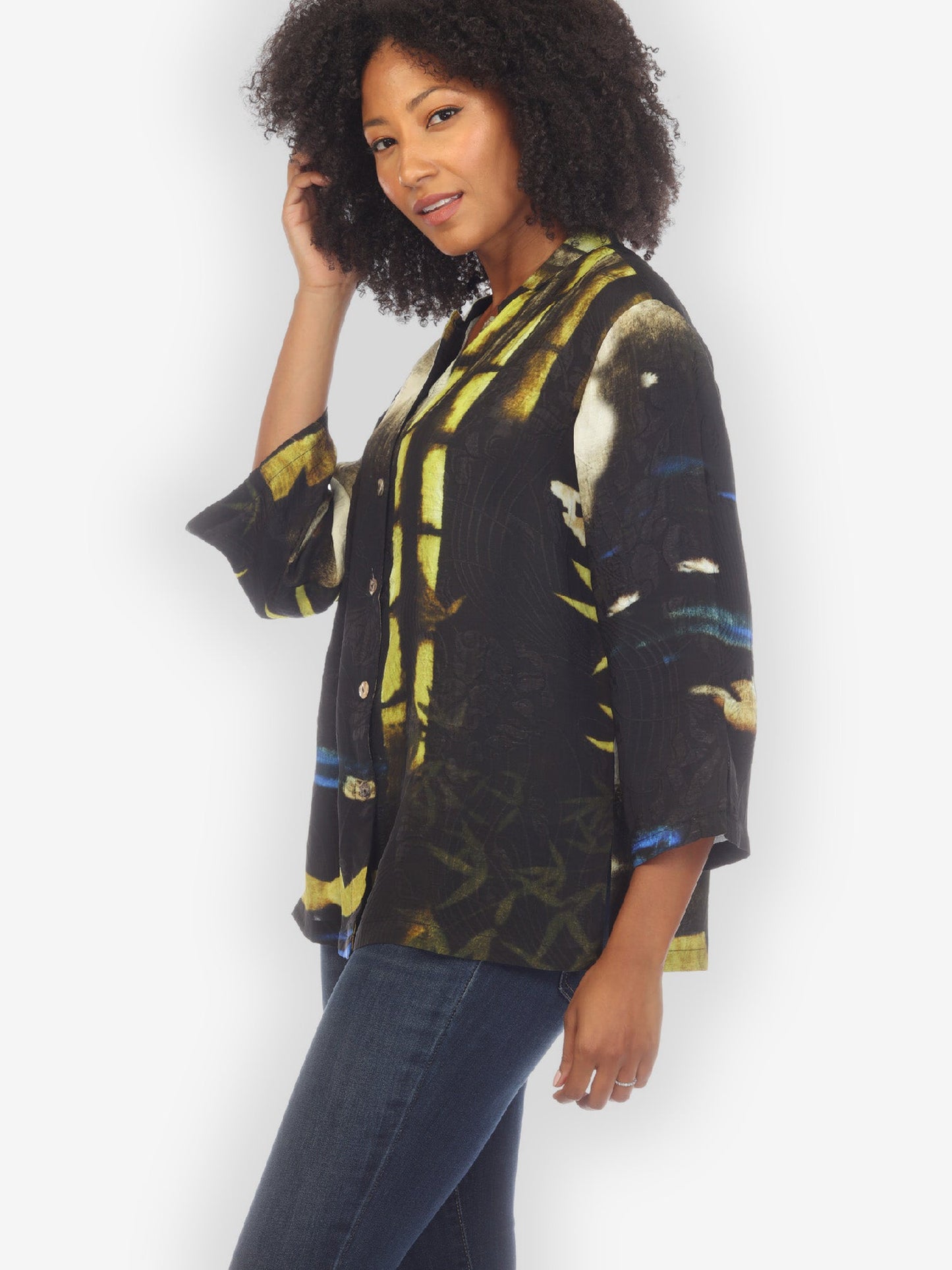 Jackets Bamboo Lovely Silk Blouse
