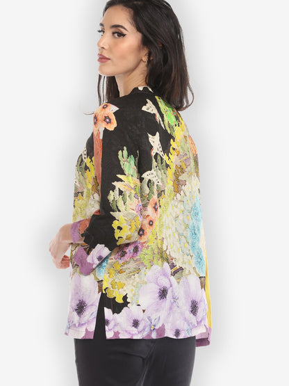 Jackets Fairy Tale Landscape Silk Blouse