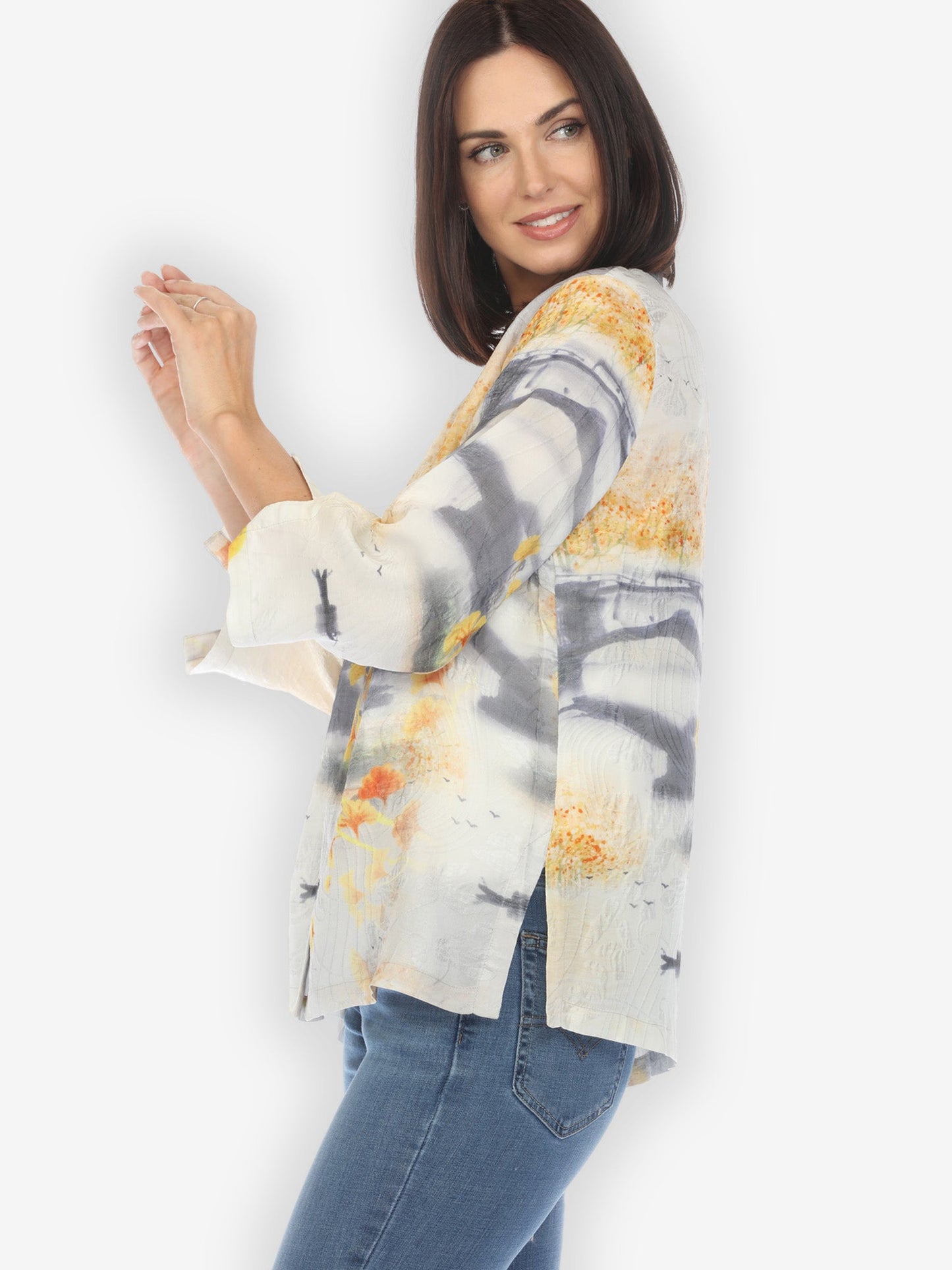 Jackets Golden Happy Silk Blend Blouse