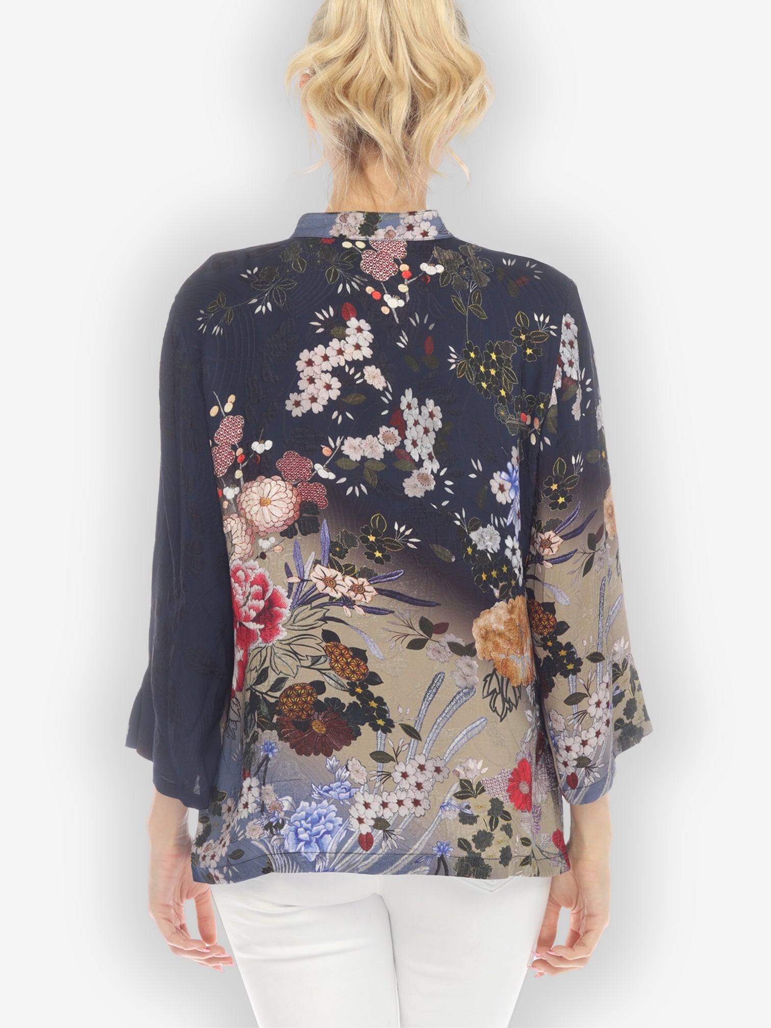 Jackets Garden of Hope Silk Blouse