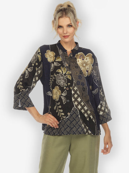 Jackets Japanese Kimono Silk Blouse
