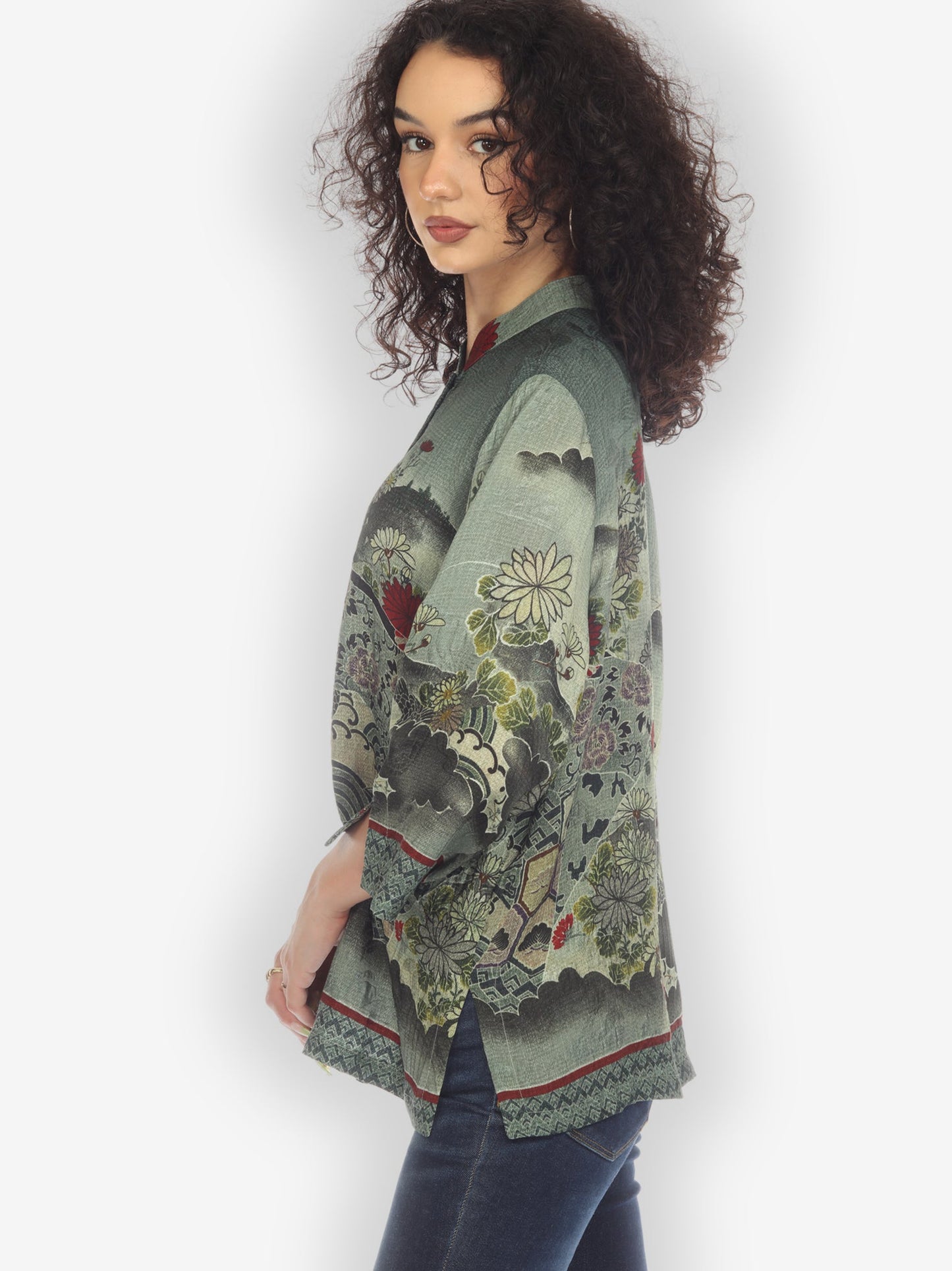 Jackets Magic Organic Beauty Silk Blouse