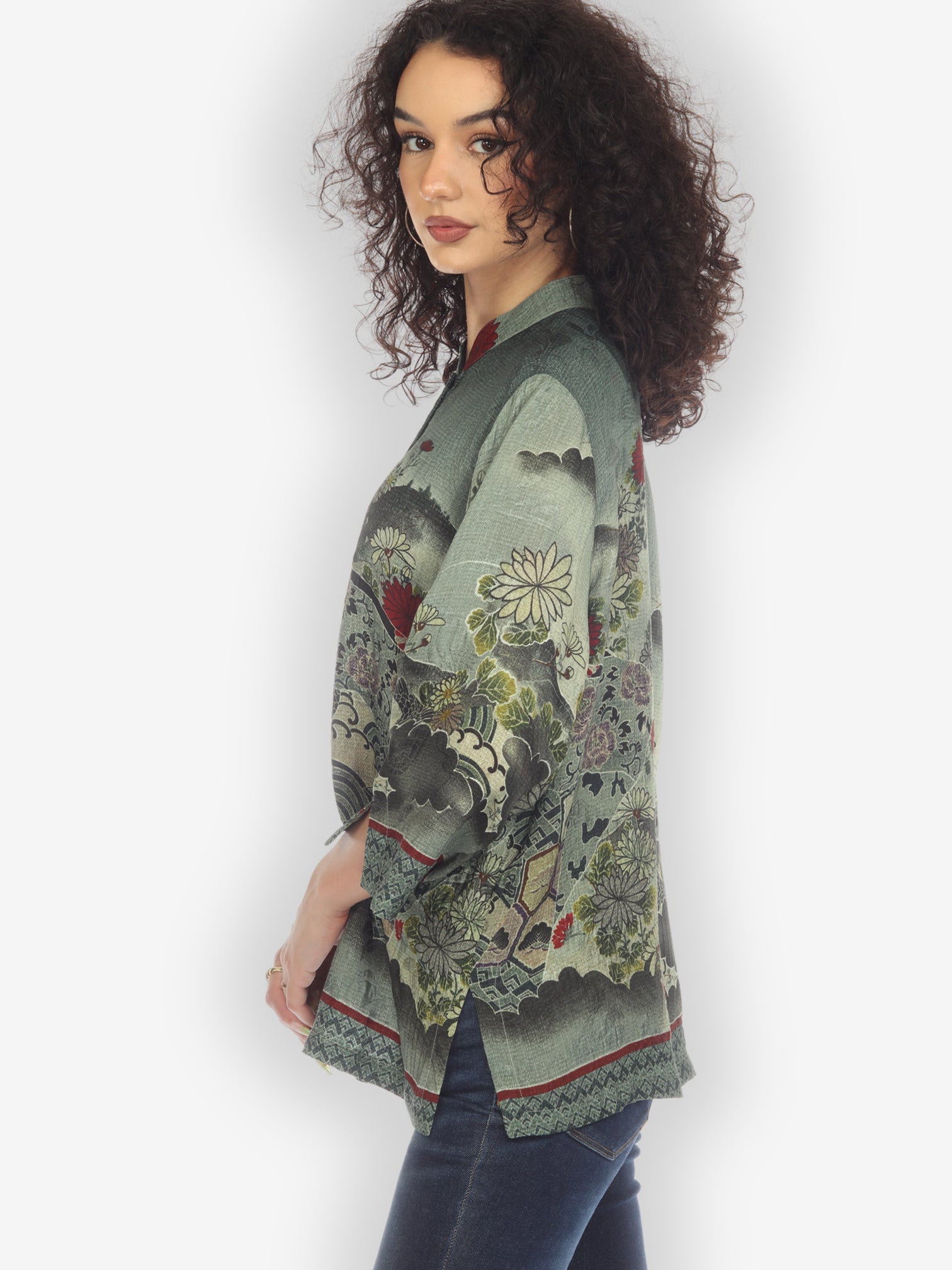 Jackets Magic Organic Beauty Silk Blouse