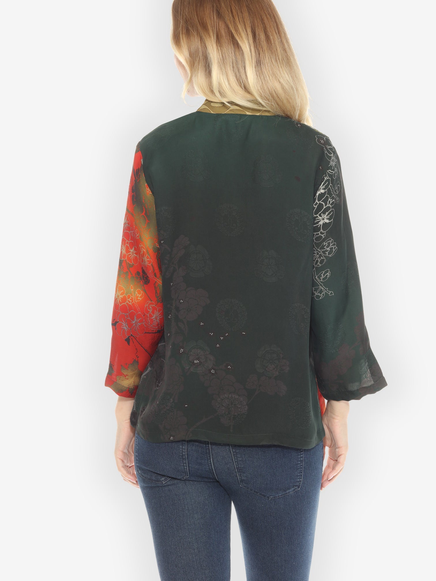 Citron Style Blouse Nature Sunlight Classic Citron Silk Blouse