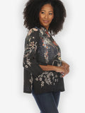 Vintage Kimono Art Silk Blouse