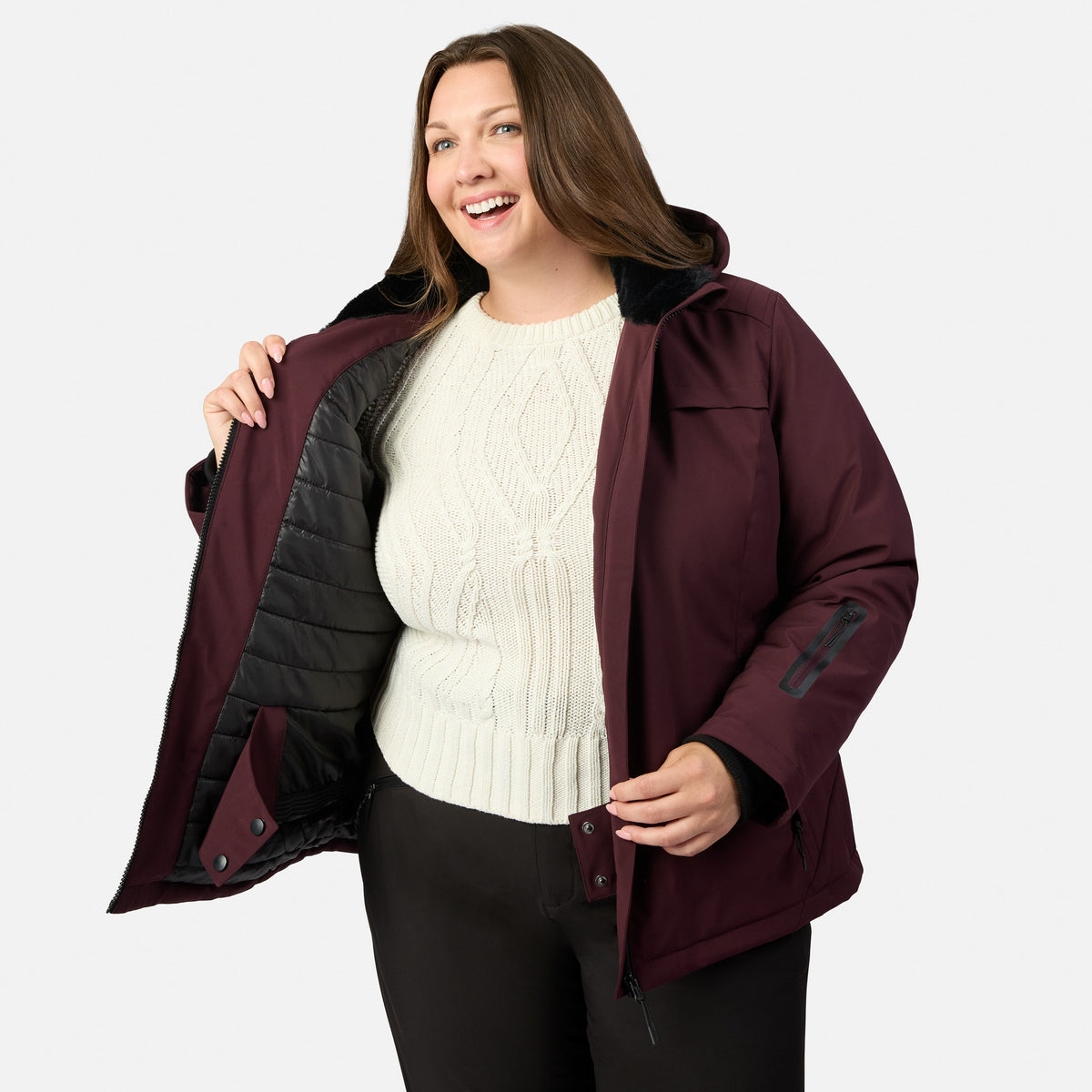 outerwear Women's Plus Size Thermo Super Softshell® Lined Jacket