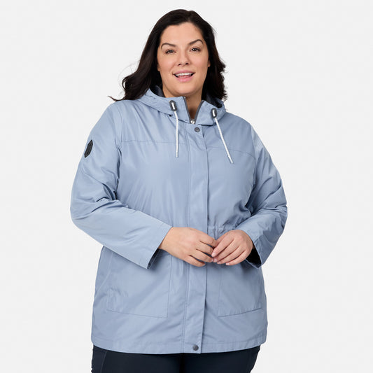 outerwear Women's Plus Size Rain Away Anorak Rain Jacket