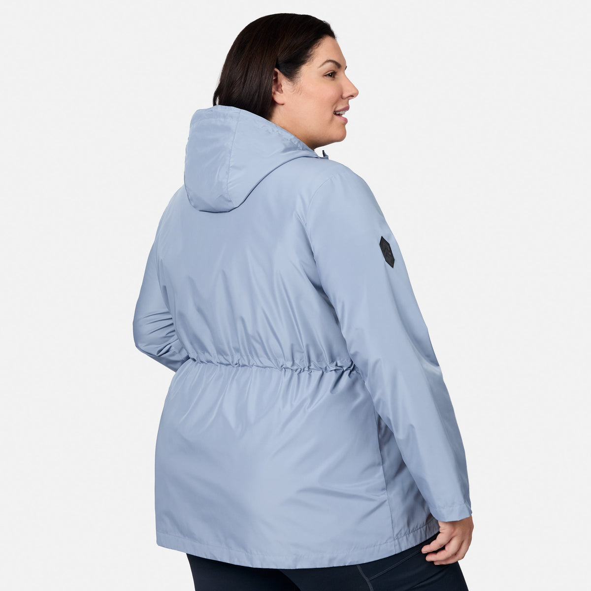 outerwear Women's Plus Size Rain Away Anorak Rain Jacket