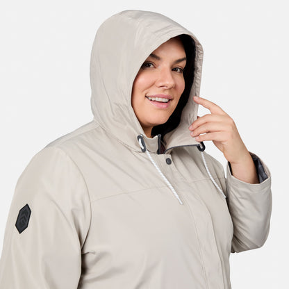 outerwear Women's Plus Size Rain Away Anorak Rain Jacket