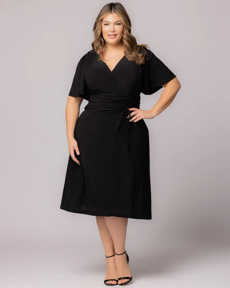 Dresses Jemma Ruched Tie Dress