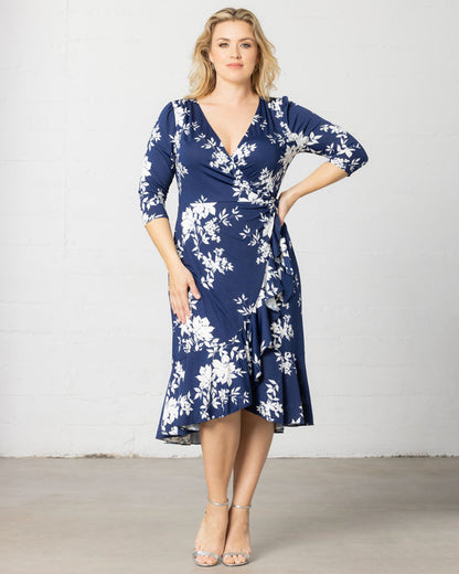 Dresses Flirty Flounce Wrap Dress