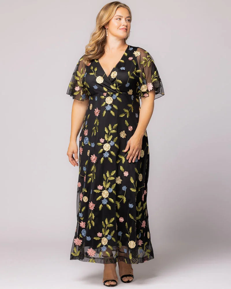 Dresses Embroidered Elegance Evening Gown