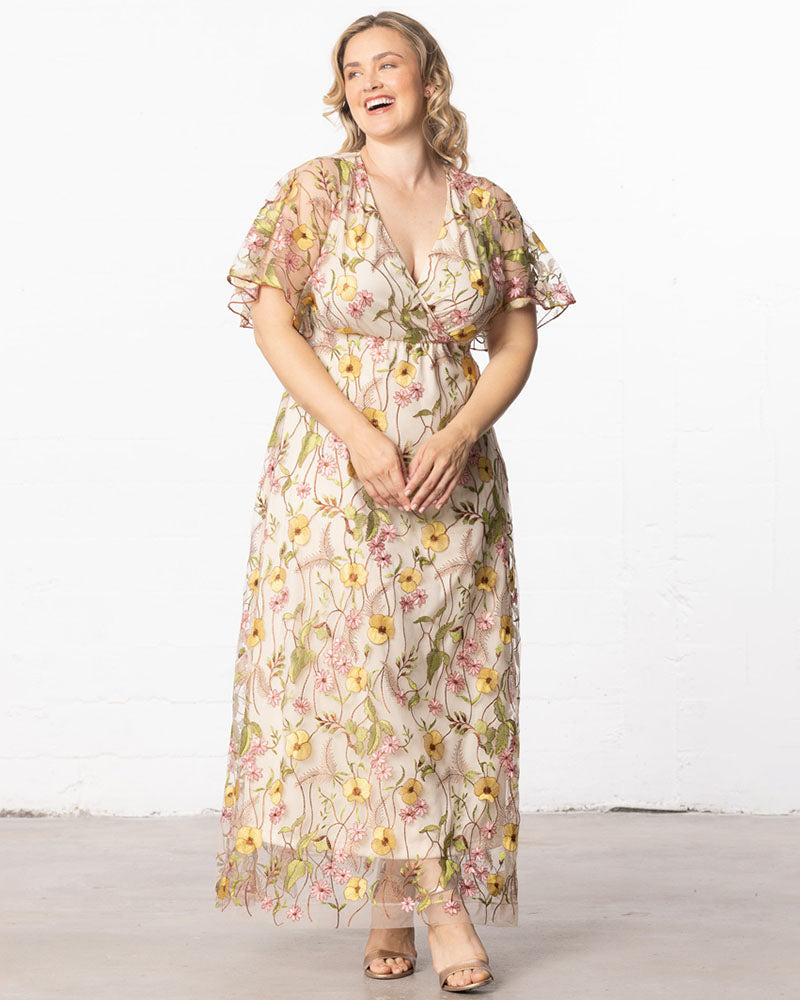 Dresses Embroidered Elegance Evening Gown