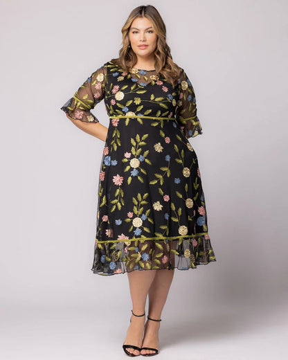 Wildflower Embroidered Dress