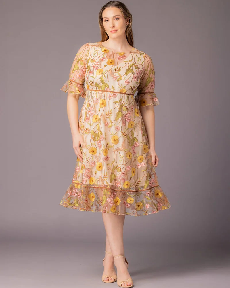 Wildflower Embroidered Dress