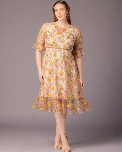 Wildflower Embroidered Dress
