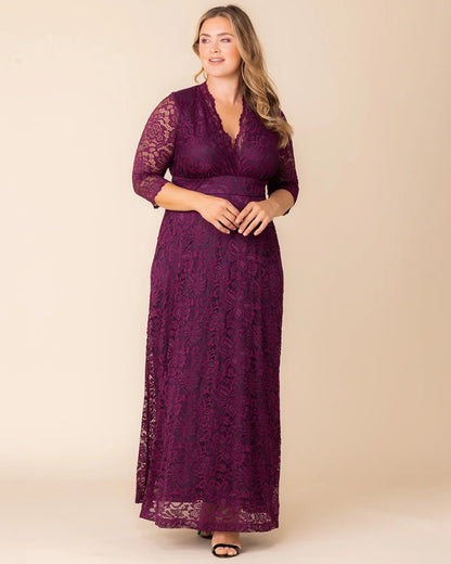 Dresses Maria Lace Evening Gown