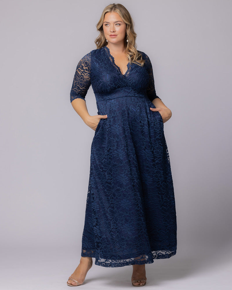 Dresses Maria Lace Evening Gown