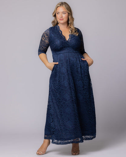 Dresses Maria Lace Evening Gown